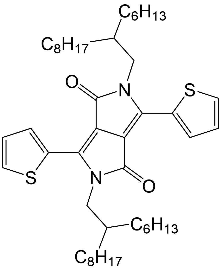 2,5-二(2-己基癸基)-3,6-二(噻吩基-2-)-吡咯并吡咯二酮